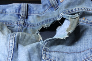 Destroyed Jeans